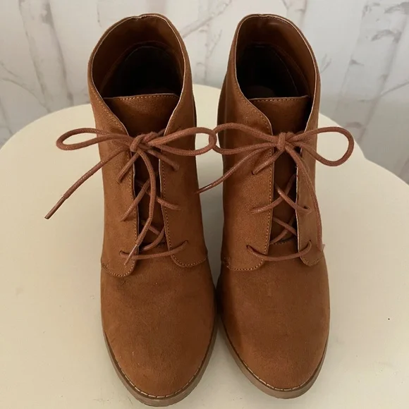 Call It Spring Lace-Up Booties - Picture 4 of 7